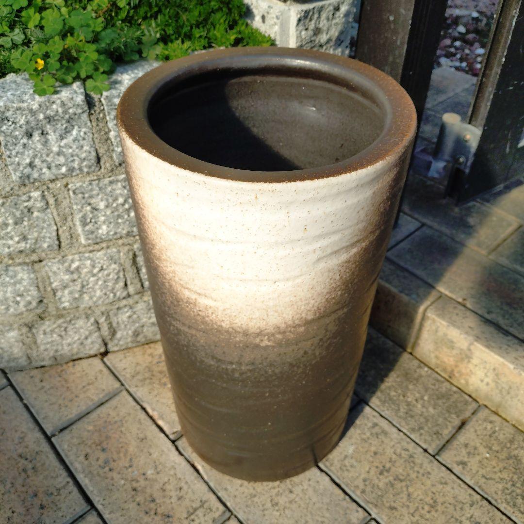 信楽焼　傘立て　傘立