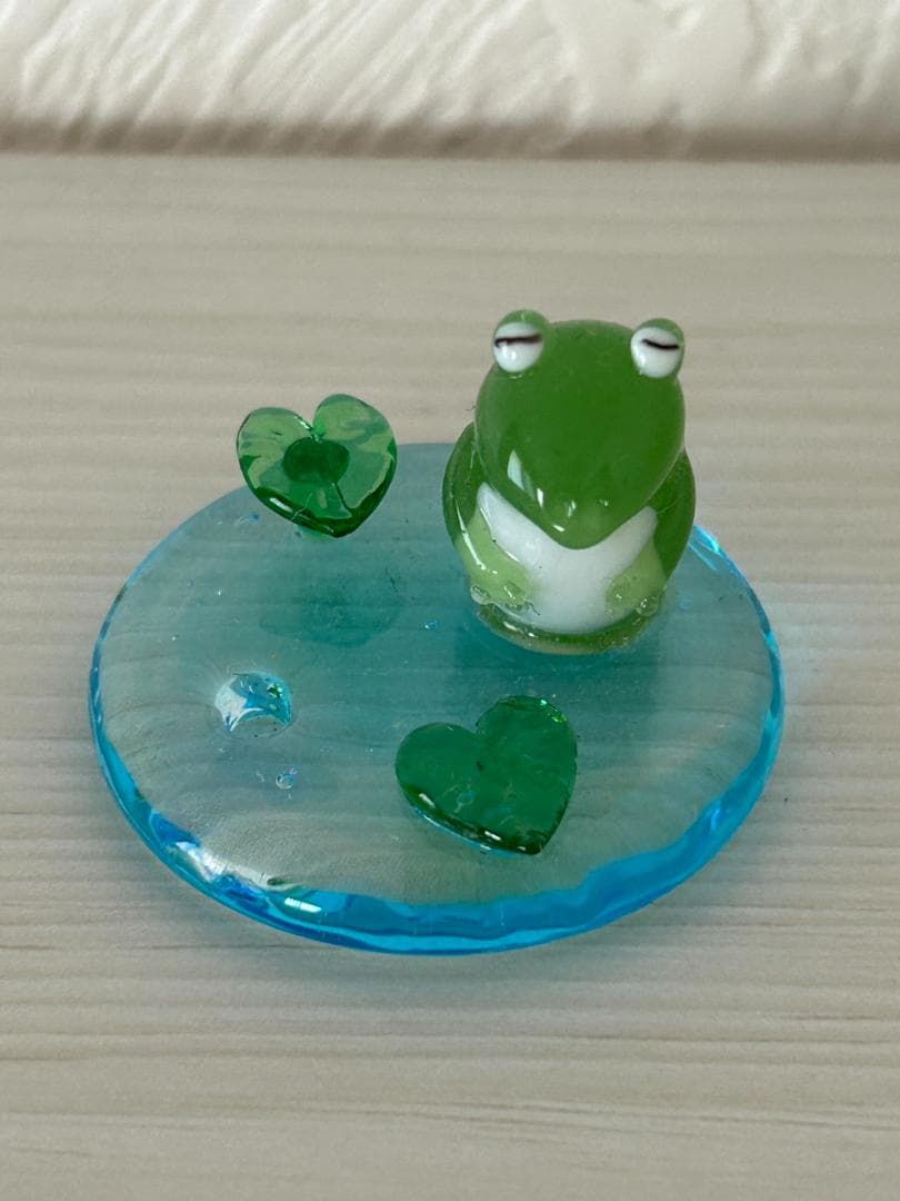 かえるん　ガラス細工かえる６点セット