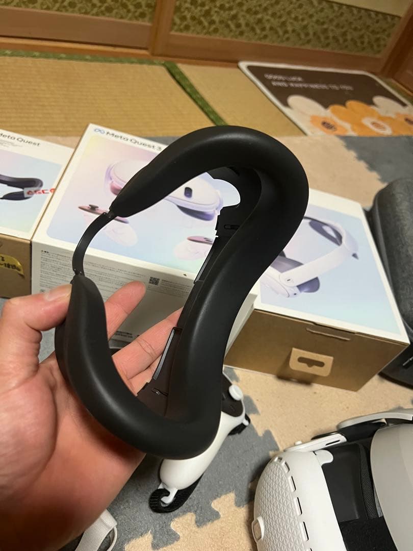  Quest 3 512g フルセット BOBOVRバッテリー付き 美品
