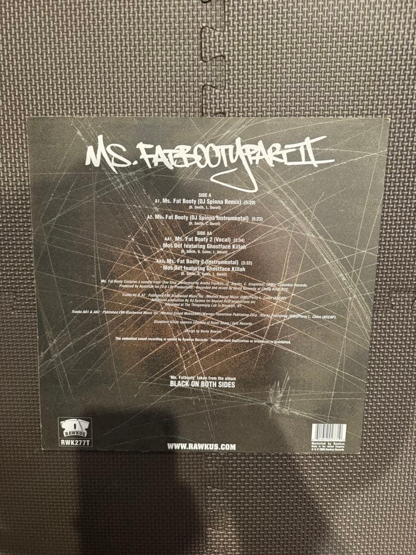 MOS DEF レコード　Ms. Fat Booty