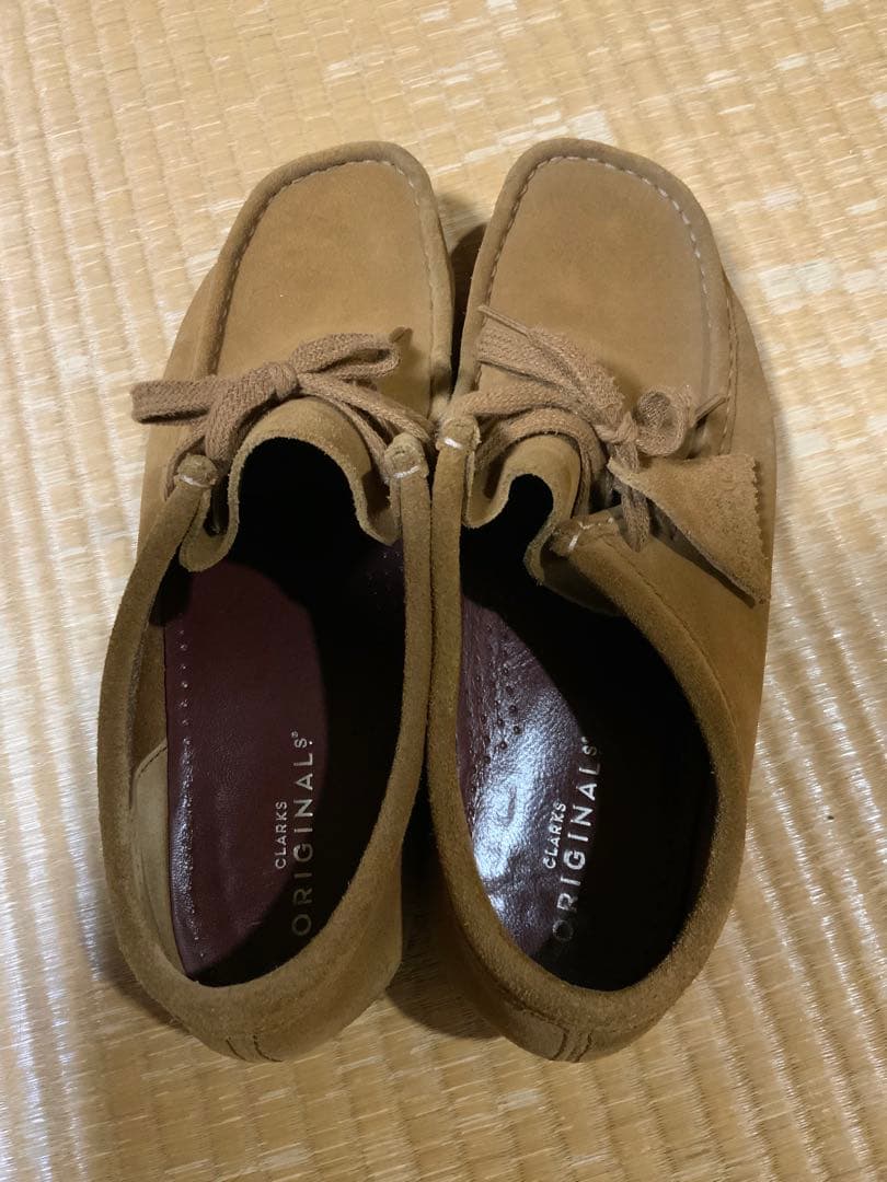 Clarks Originals スエードワラビーブーツ　ブラウン26.5㎝