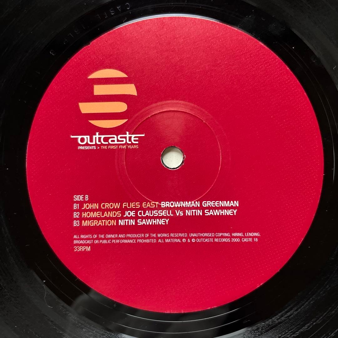 OUTCASTE / THE FIRST FIVE YEARS レコード