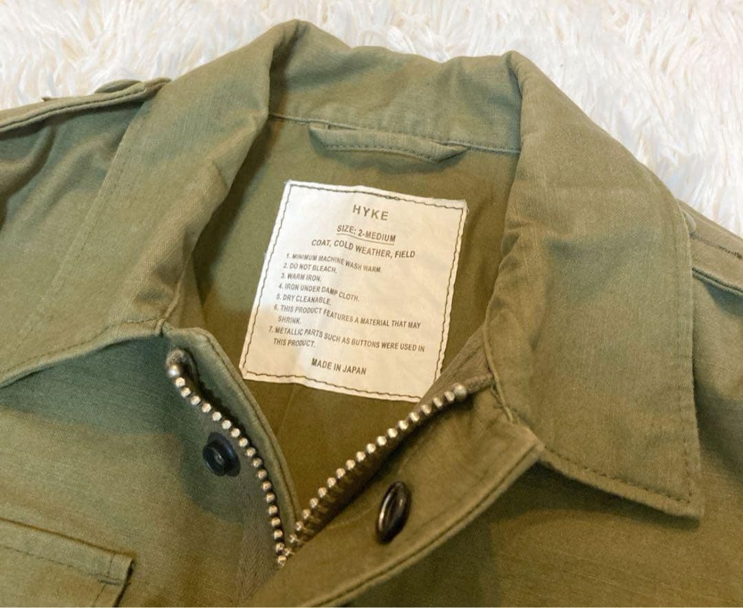 ジャケット・アウター HYKE M-51 TYPE FIELD JACKET BIG FIT