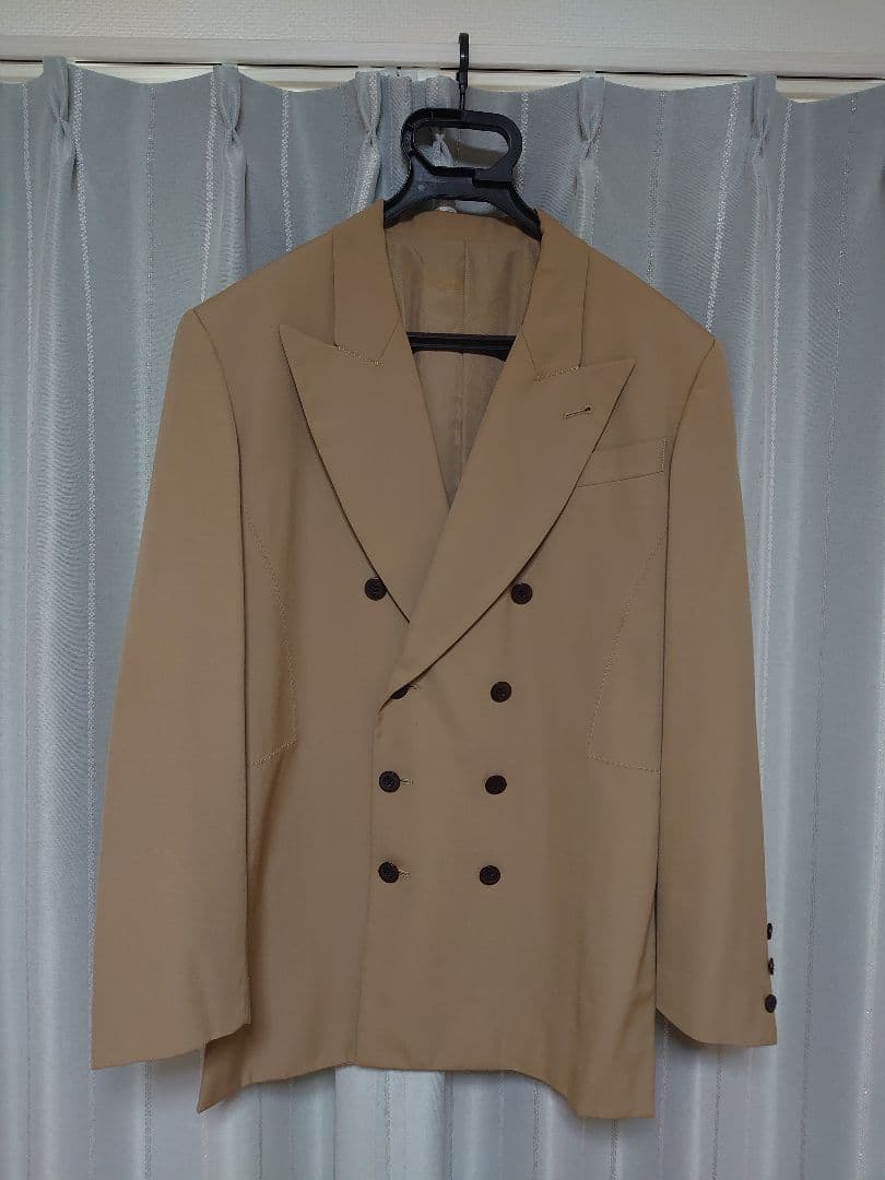 Jean Paul Gaultier ベージュ ダブルブレスト スーツ