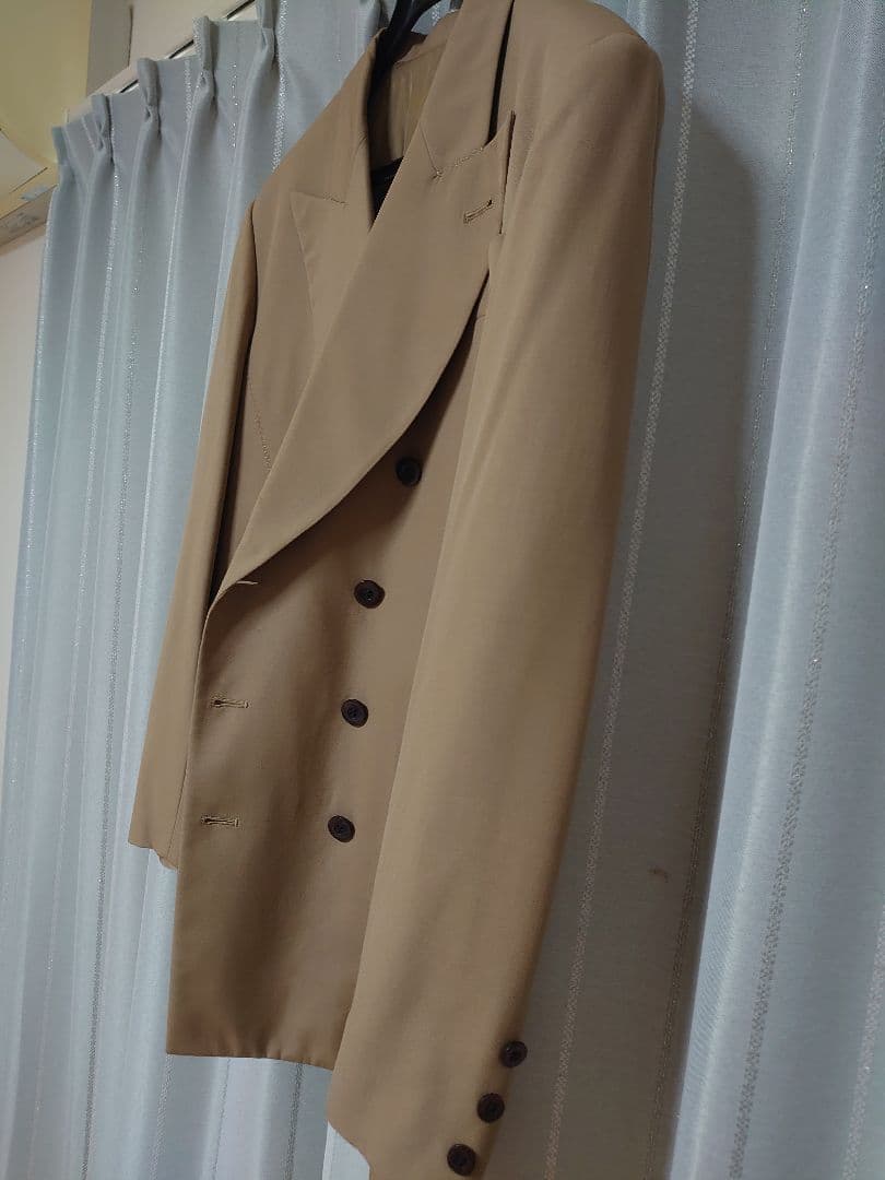 Jean Paul Gaultier ベージュ ダブルブレスト スーツ
