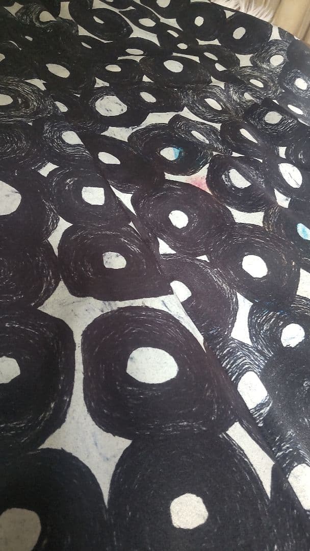 現行品 HERALBONY サテンスカート「（無題）（丸）」