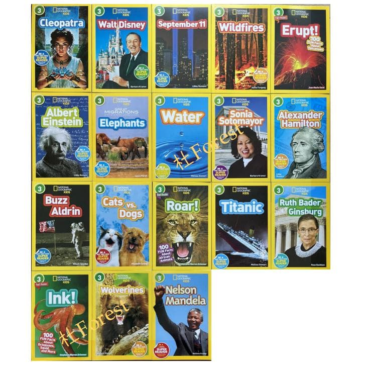新品 National Geographic Kids 3 絵本38冊 音源付