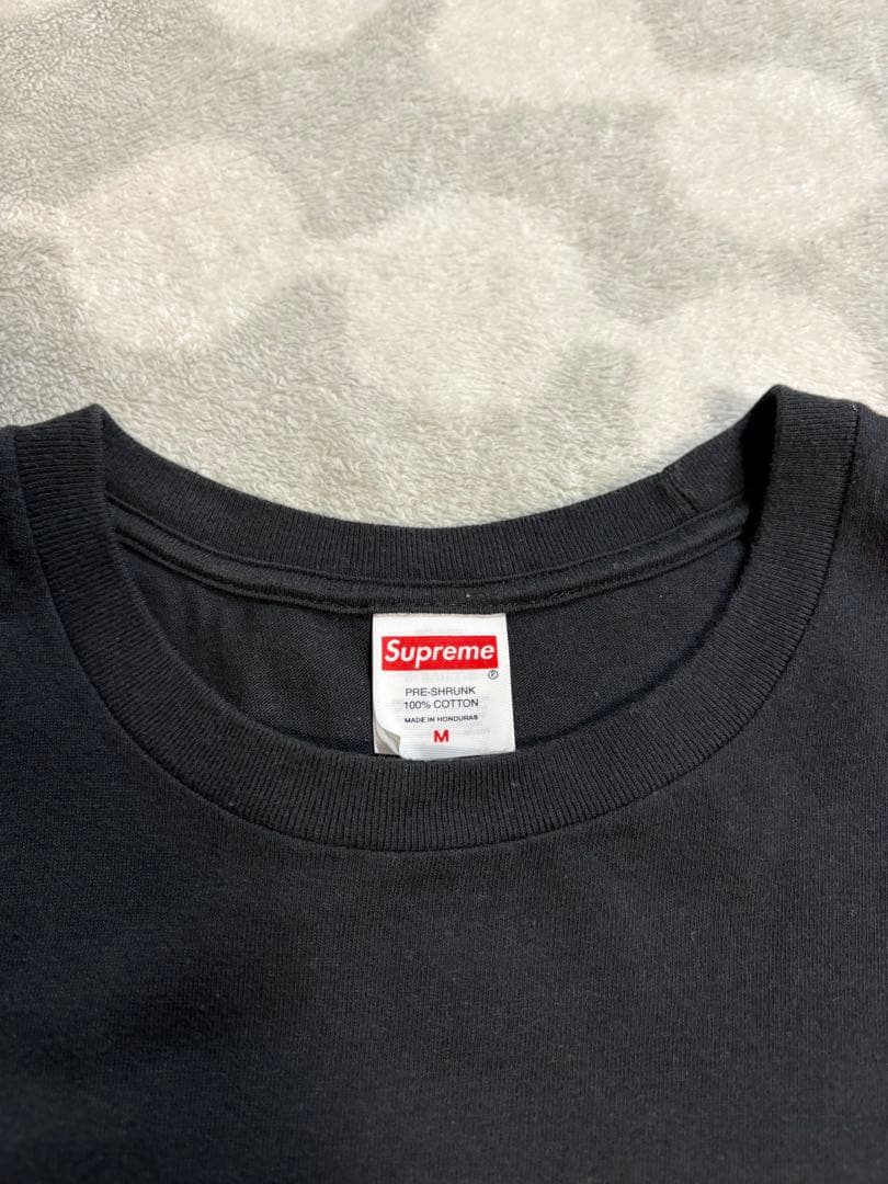 値下げ中【supreme×run】SupremeTシャツMサイズブラック