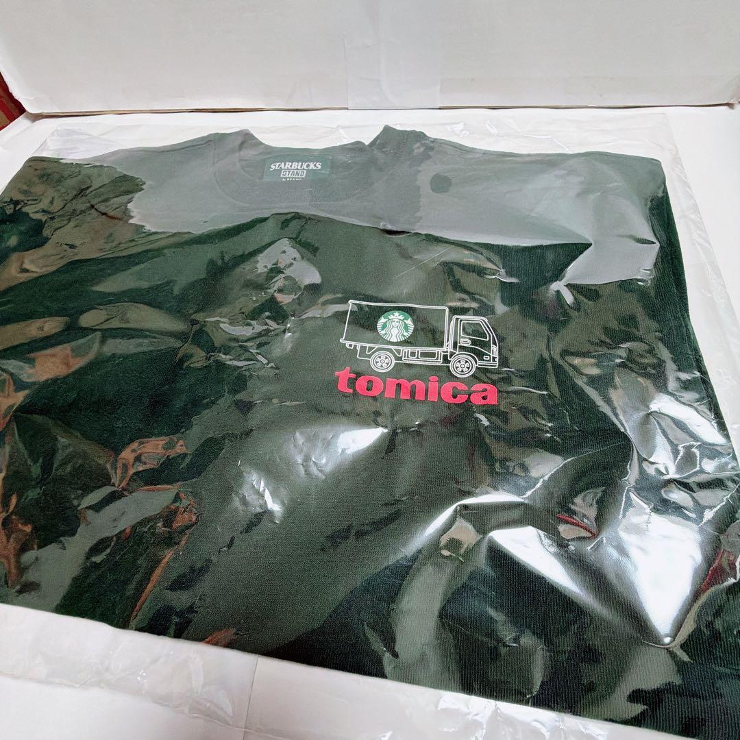 M STARBUCKS STAND by BEAMS トミカ トラックTシャツ