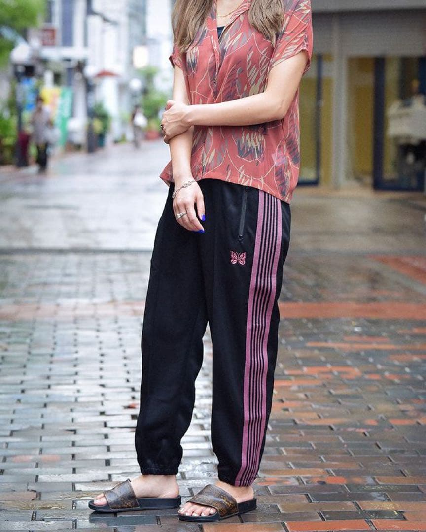 needles track pants zip トラックパンツ　ジップタイプ