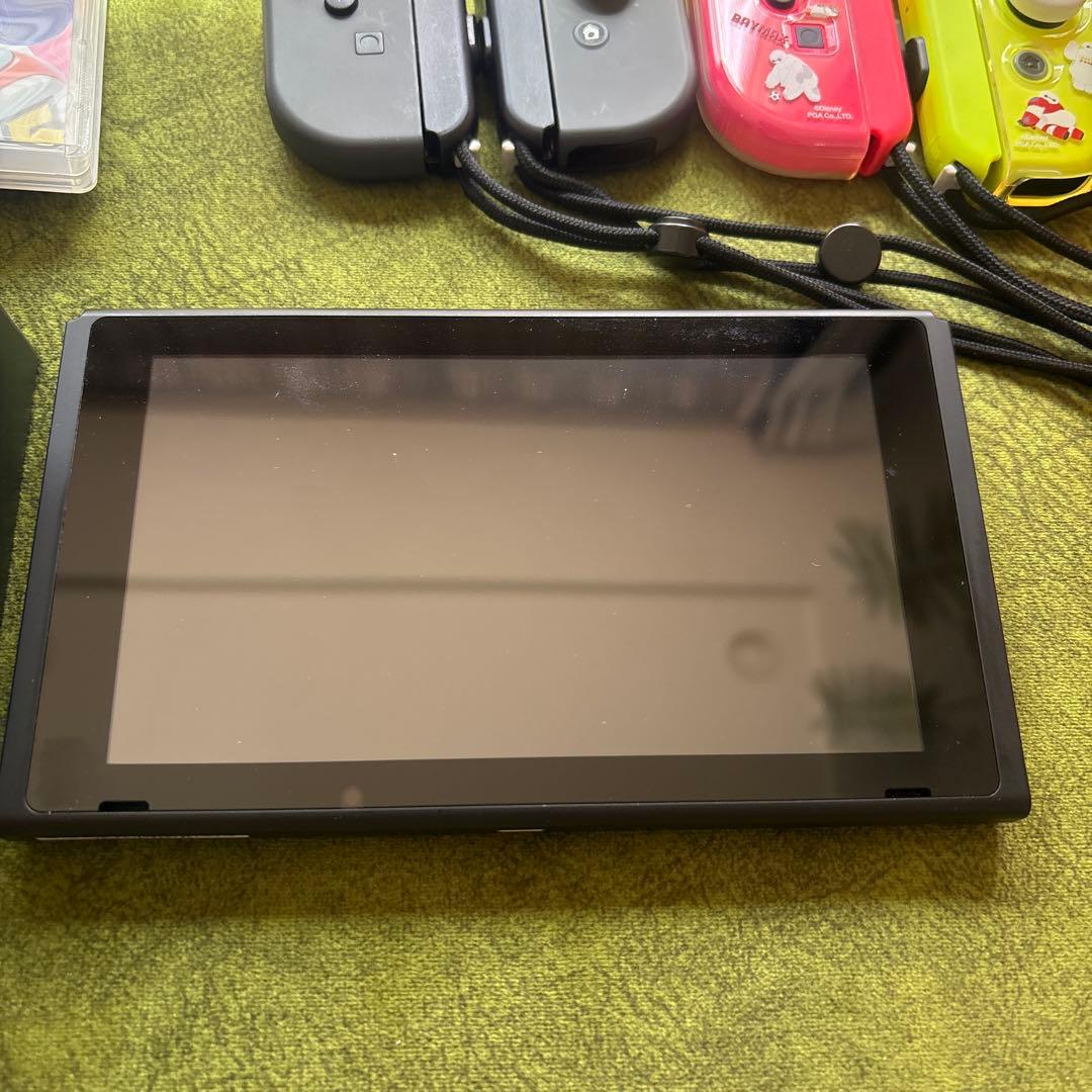 Nintendo Switch 本体 + ゲームソフト6本 ジョイコン4本