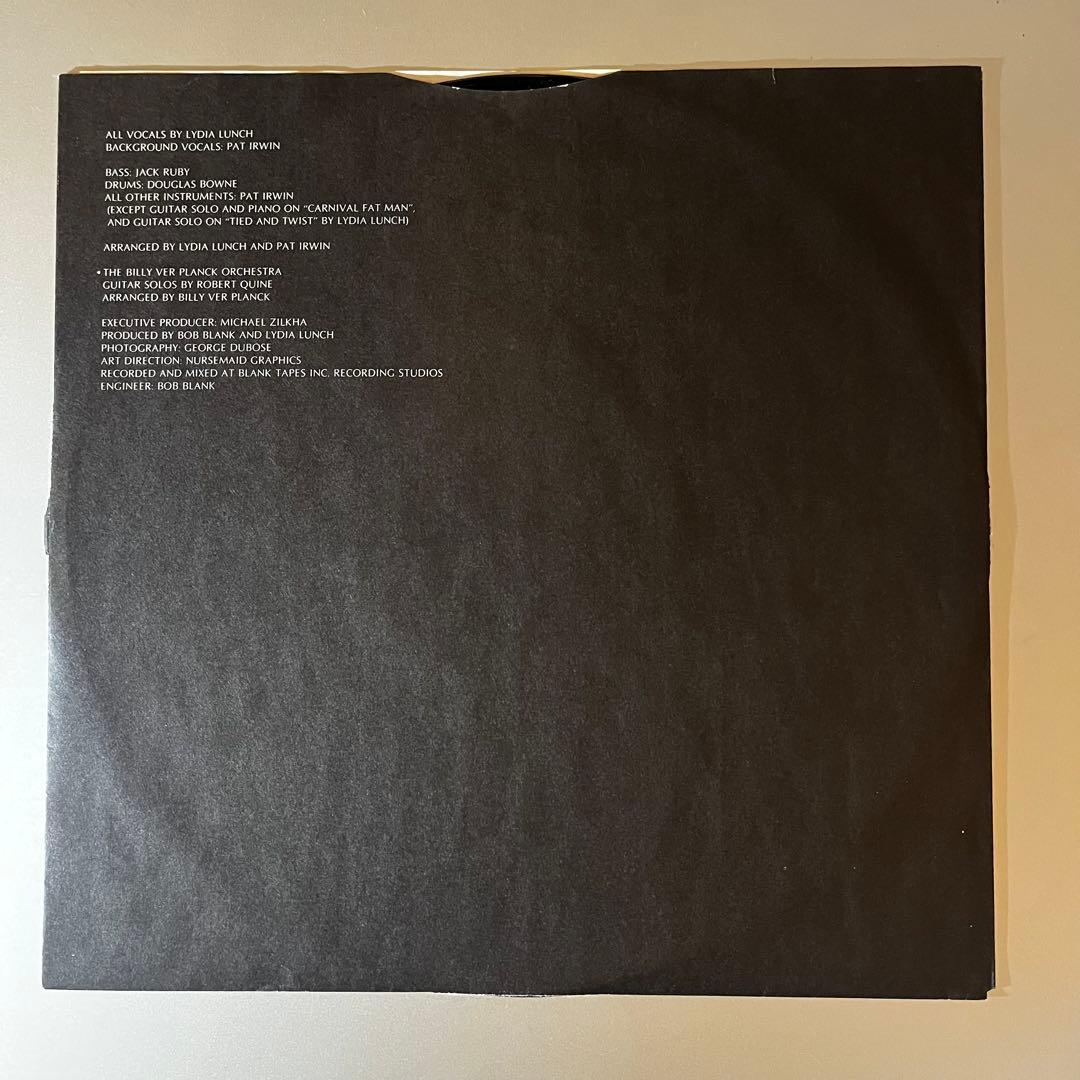 LP｜Lydia Lunch – Queen Of Siam 1980｜ZE