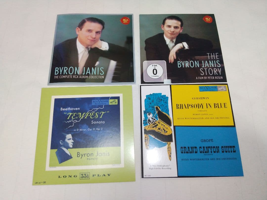 CD11枚、DVD1枚 BYRON JANIS
