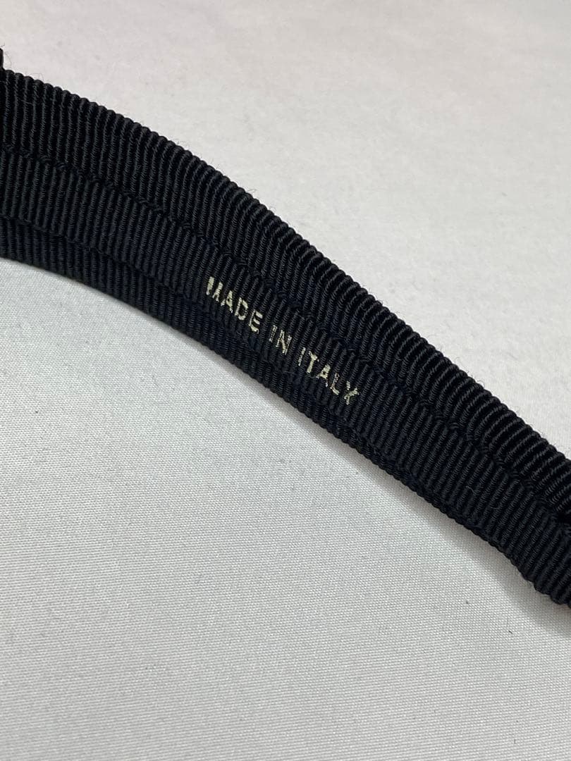 Salvatore Ferragamo フェラガモ カチューシャ 黒 使用頻度少
