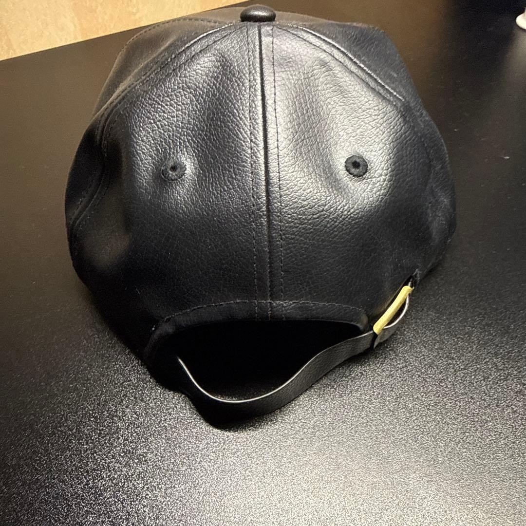 the cap渋谷限定　レザーキャップ