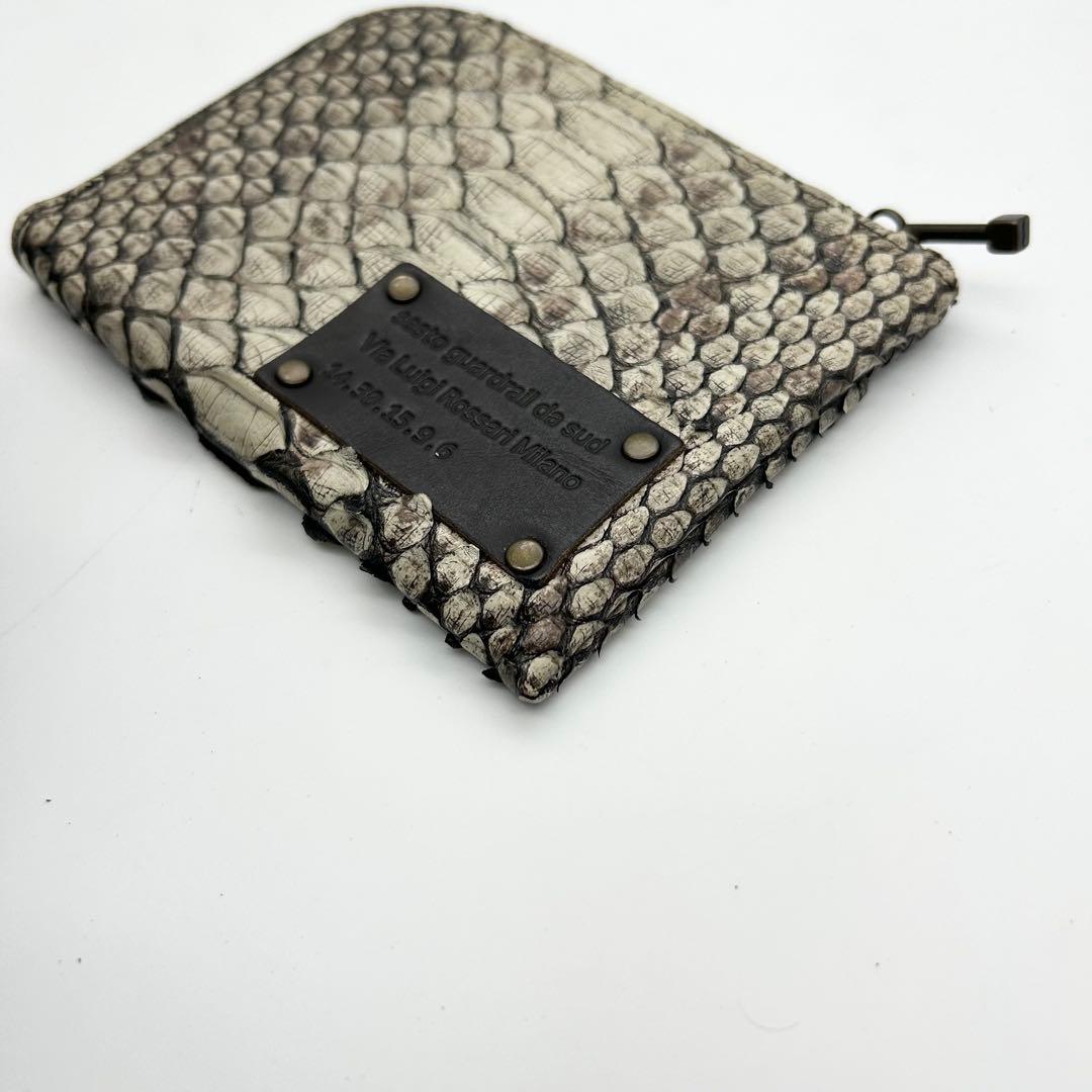 極美品　FU-SI FERNALLE　フーシフェルナーレ　パイソン　財布　ロゴ
