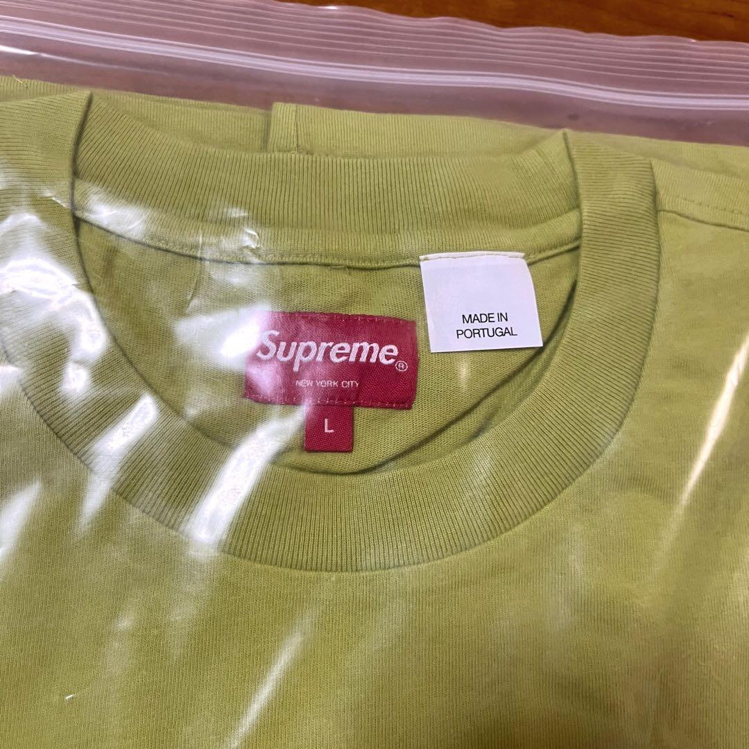 【新品未使用】シュプリーム　スモールボックスロゴ　長袖Tシャツ　正規品　Lサイズ