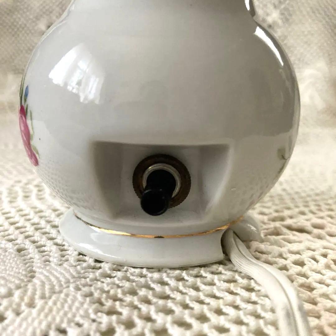 フランス アンティーク アロマランプ 陶器製ランプ