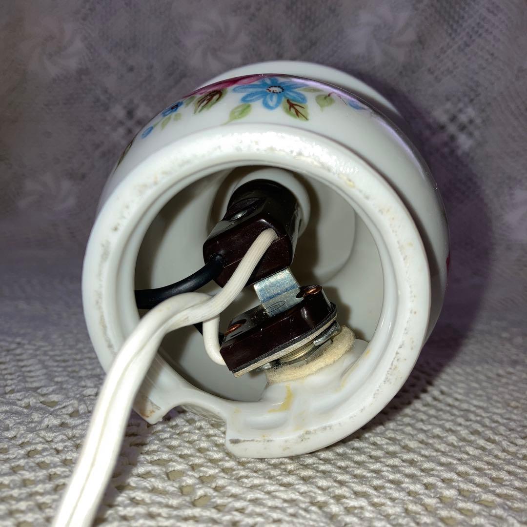 フランス アンティーク アロマランプ 陶器製ランプ