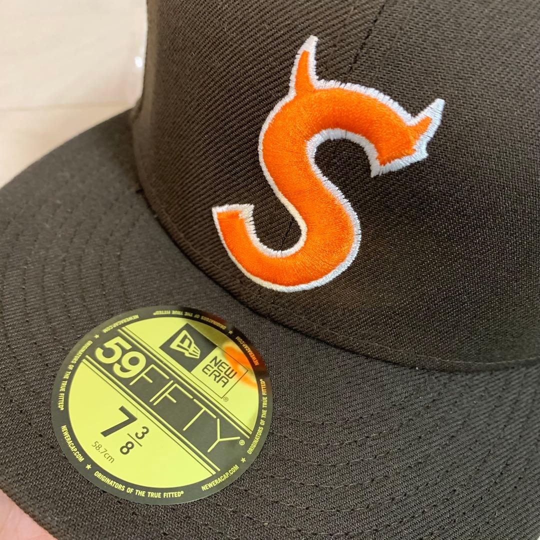 Supreme S Logo New Era \"Brown\" デビル　ツノ