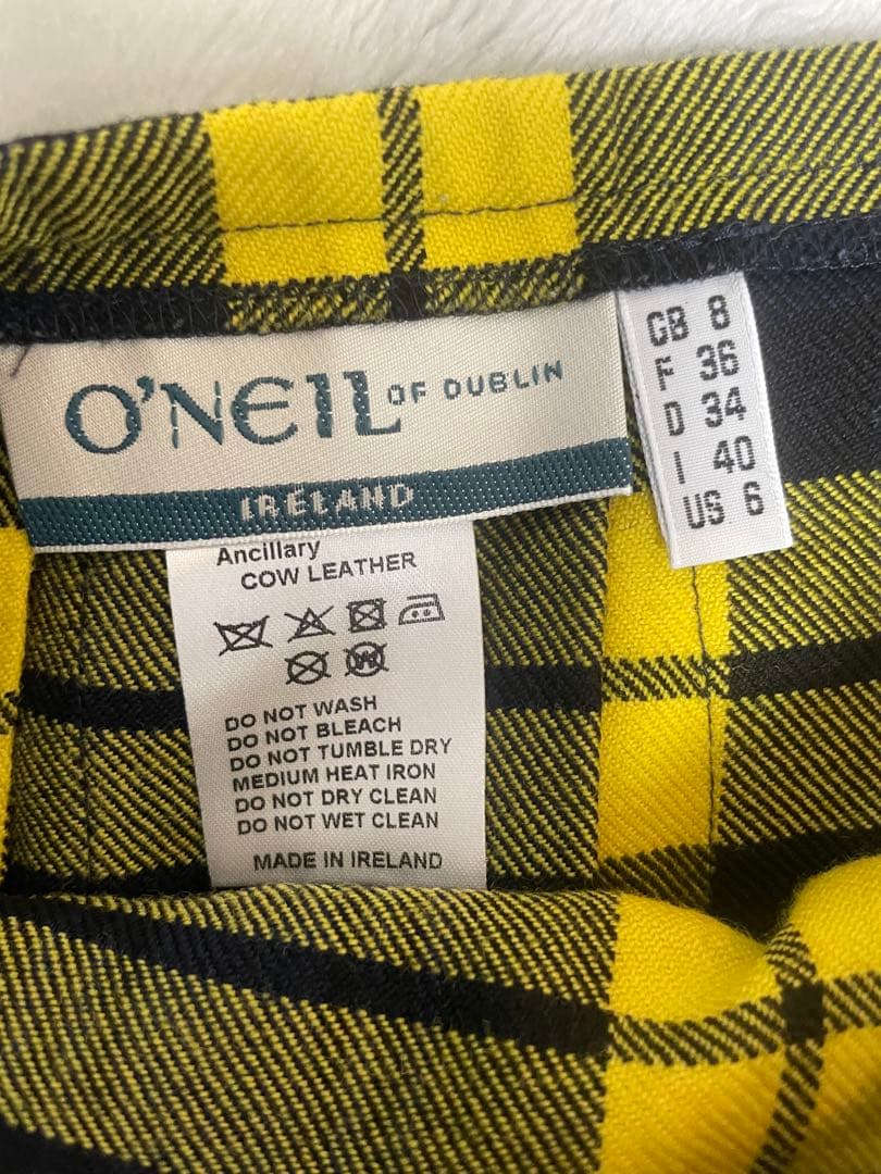O'NEIL OF DUBLIN/オニールオブダブリン　ラップスカート 美品