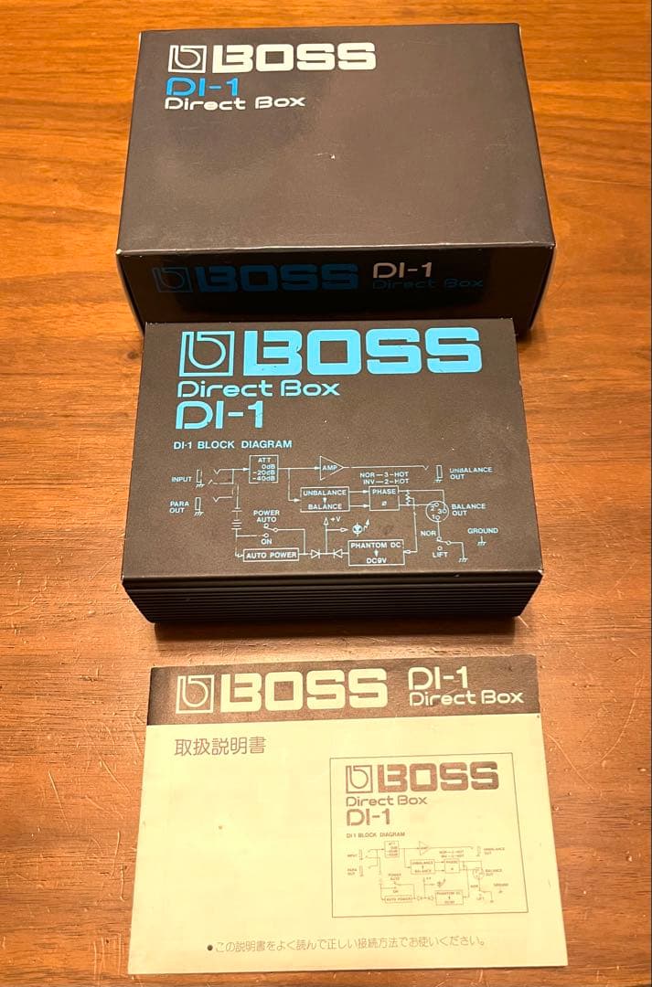 BOSS DI-1 ダイレクトボックス(DI)