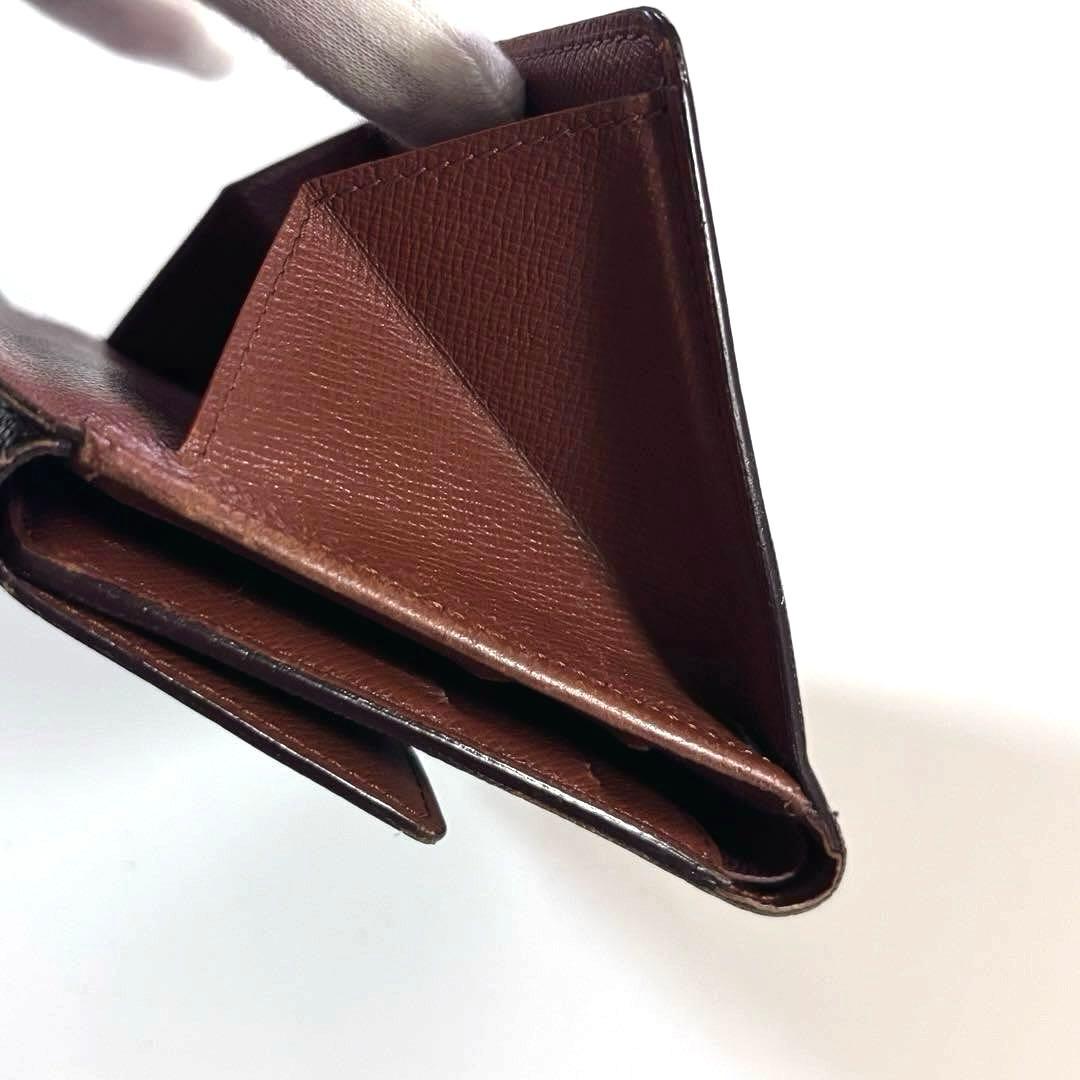 ルイヴィトン モノグラム ポルトモネ ビエ カルトクレディ 財布 Wホック