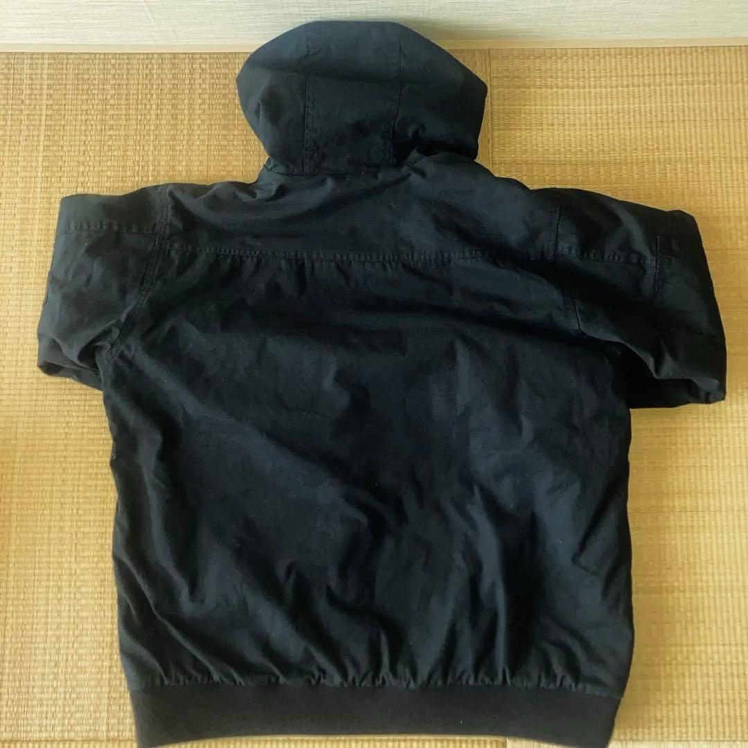 ジャケット・アウター FTC/WASHED CANVAS HOODED JACKET BLACK