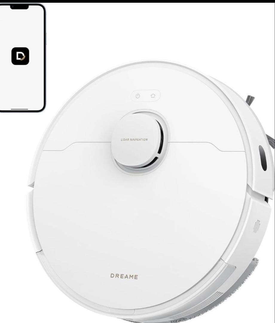 即発送　新品未使用DREAME ロボット掃除機 D20 吸引力13,000Pa