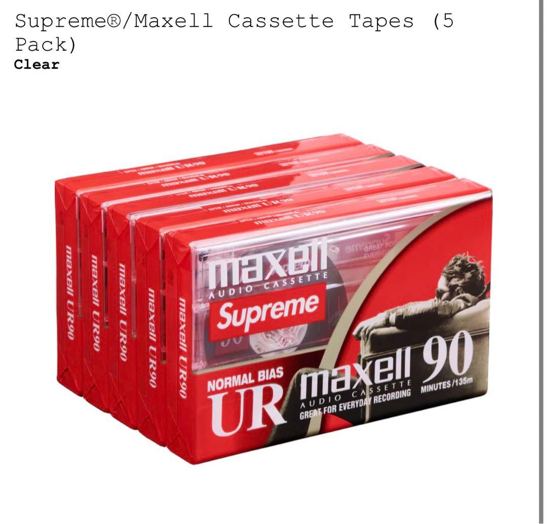 完売商品！！！　supreme カセットテープ