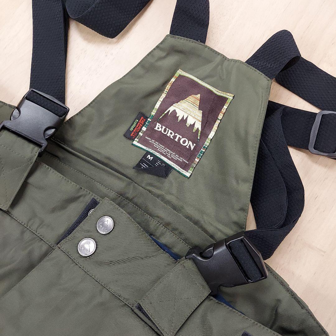 【新品】BURTON スノーボードウェア Mサイズ　ビブパンツ