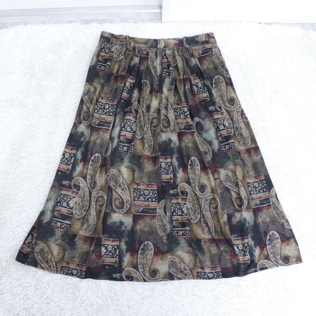 Jean Paul gaultier FEMME ペイズリー柄　ロングスカート