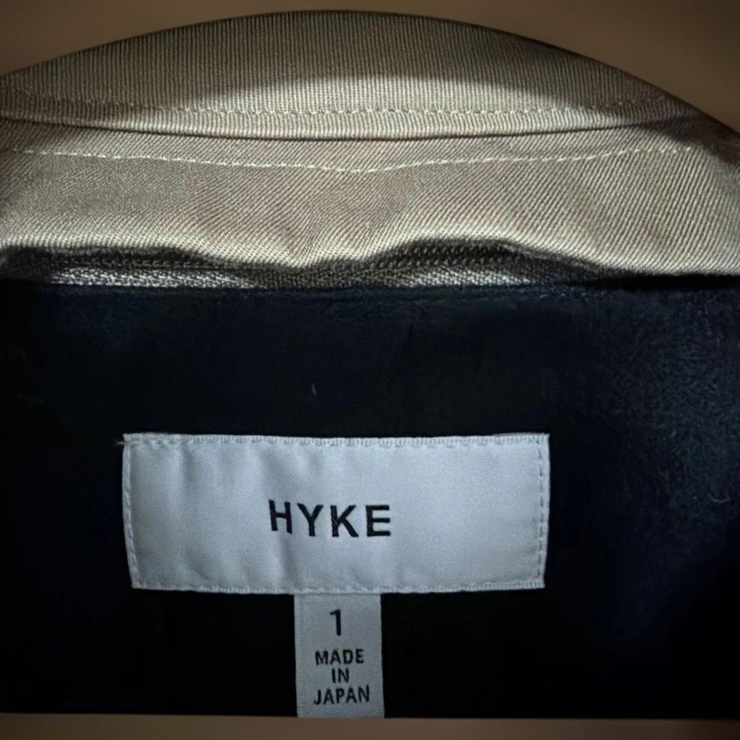 HYKE ハイク ロングトレンチコート ビッグフィット 1 BIG FIT