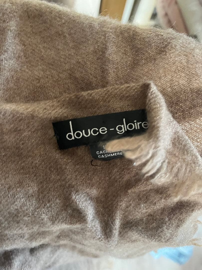最終価格　douce gloire カシミヤストール　plage