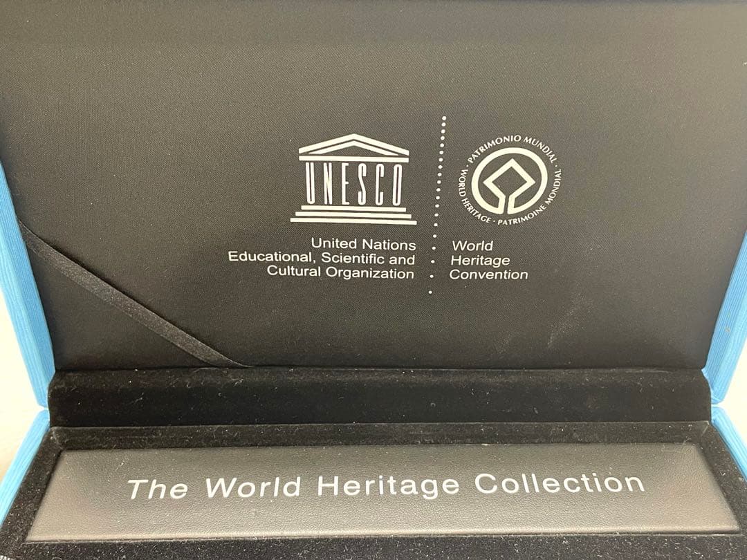 【希少・限定品】ユネスコ 世界遺産 記念 3種セット 銀貨 記念硬貨