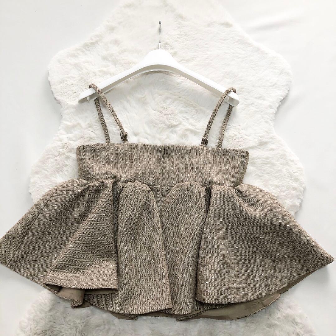 Bibiy*ビビィ　ビスチェ　CORDELIA BUSTIER バルーン F