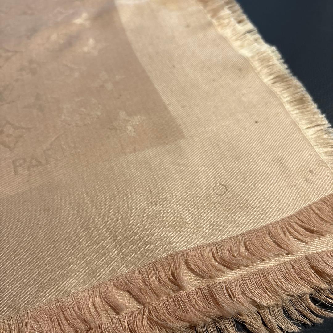 【美品】Louis Vuitton ルイ・ヴィトン ストール　ピンク