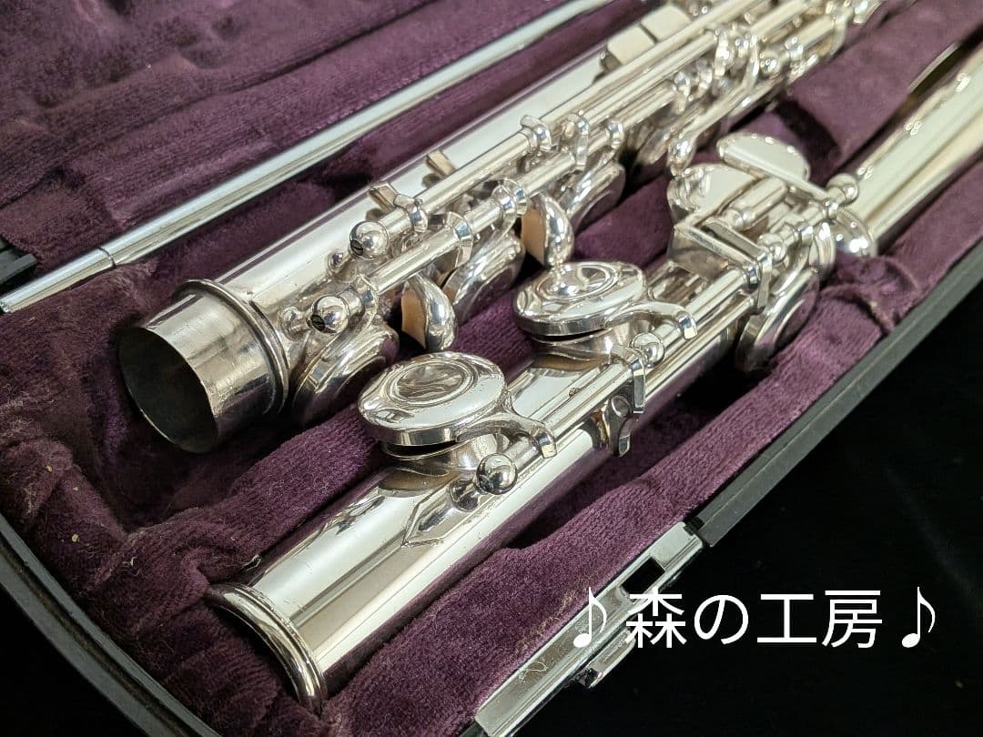 中古フルート専門店‼️部活応援‼️銀メッキヤマハフルートYFL211SⅡ Eメカ