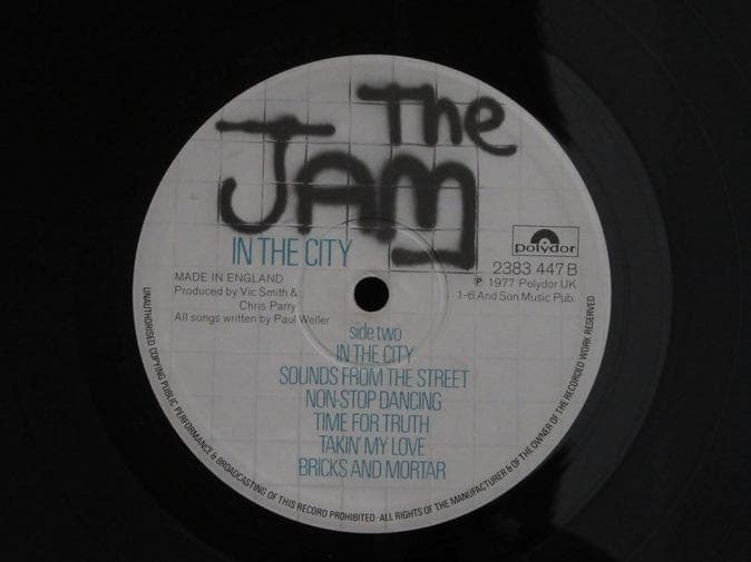 JAM★In The City UK Polydor オリジナル