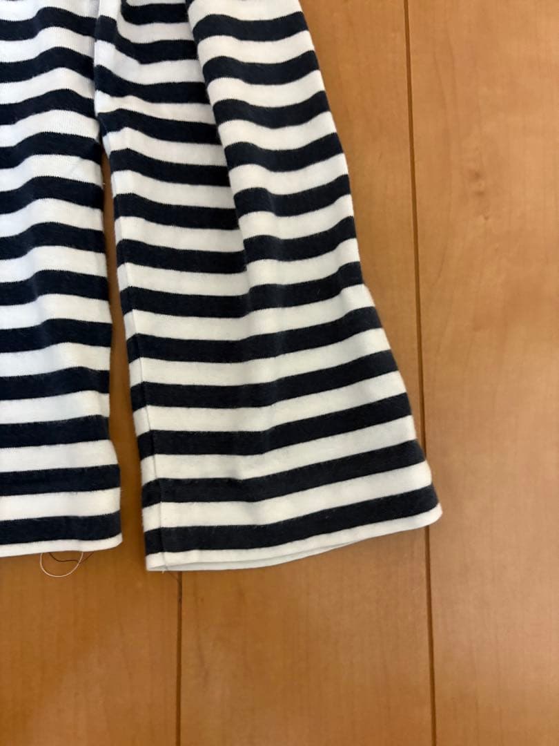 COMME des GARÇONS ストライプ 長袖Tシャツ　イラスト