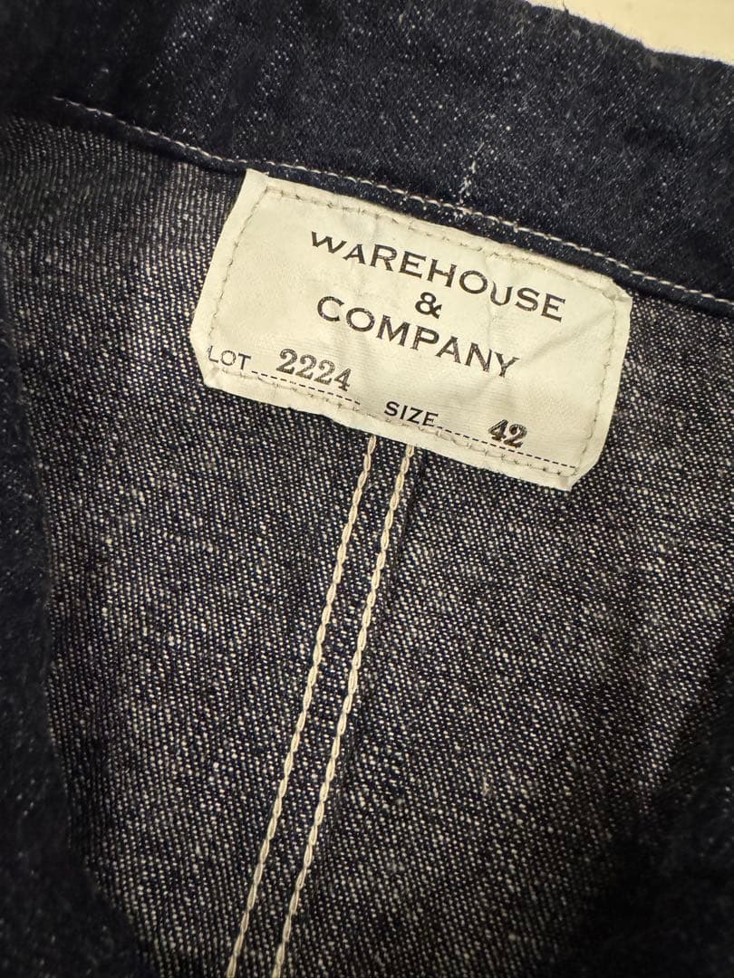 WAREHOUSE カバーオール サイズ42 新品　lot2224