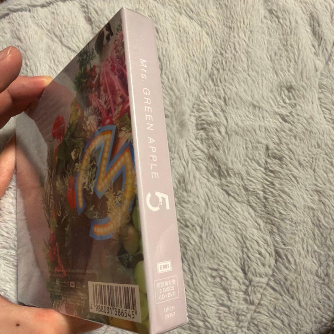 【正規品 初回限定盤 未開封】Mrs. GREEN APPLE 5 アルバム