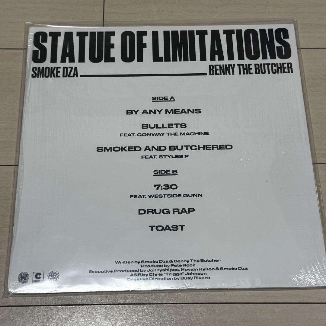 Smoke DZA & Benny The Butcher ‎レコード 未開封