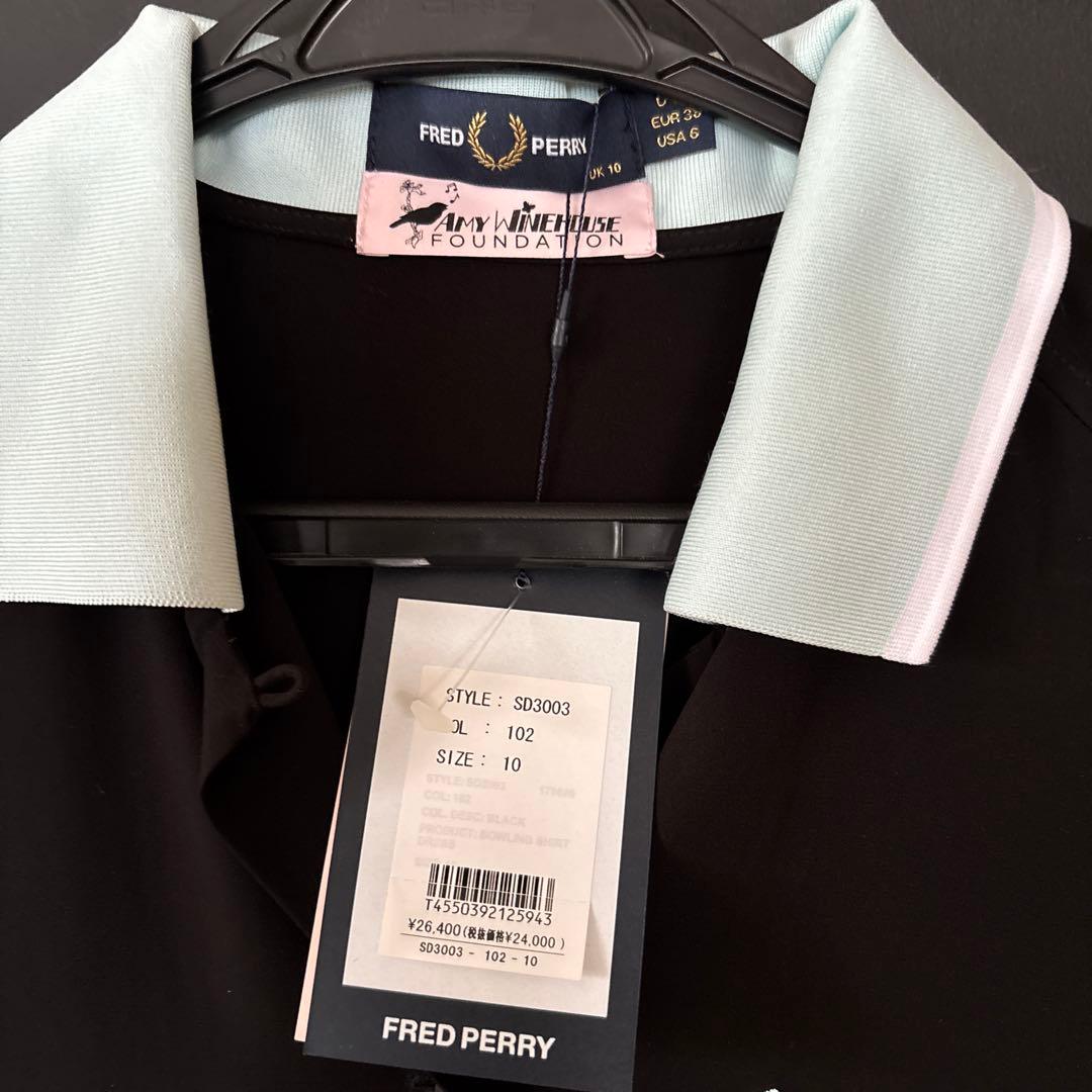 a*i様 FRED PERRY ブラックワンピース10号