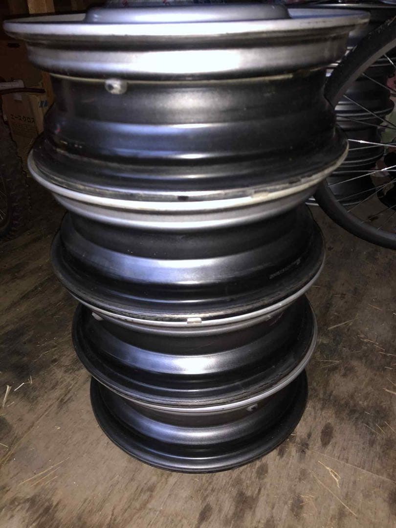 14インチ スチールホイール 4本セット（155/65R14対応）