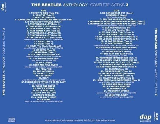 [14CD] THE BEATLES - ANTHOLOGY 1-7 セット