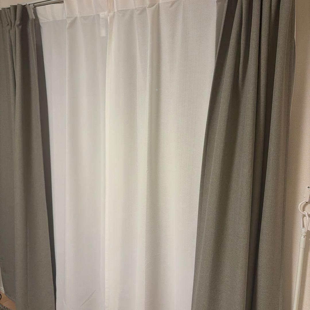 無印良品　カーテンセット
