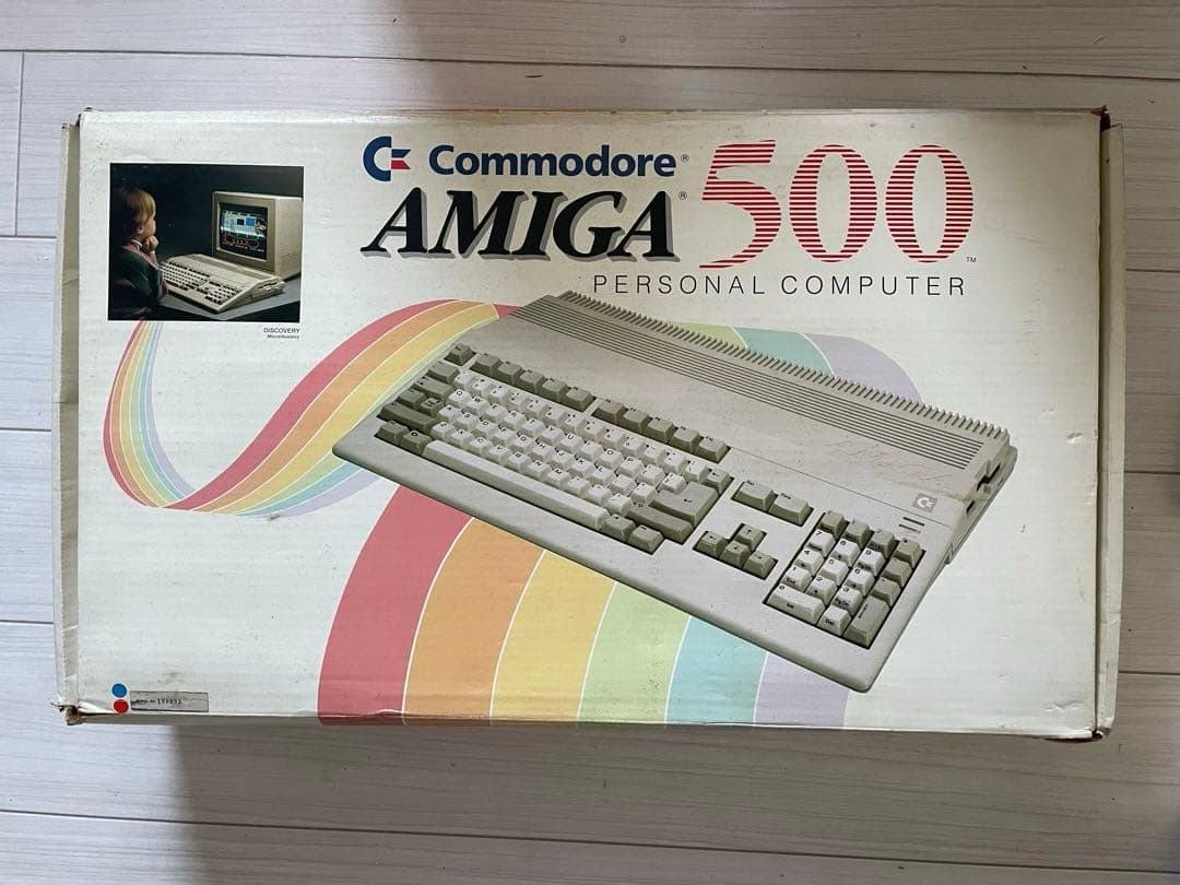 Commodore Amiga 500 512KB増設済み、オマケ付き