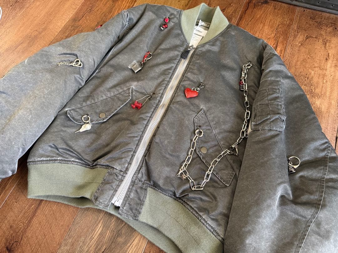 Doublet Key Chain Bomber Jacket Sサイズ