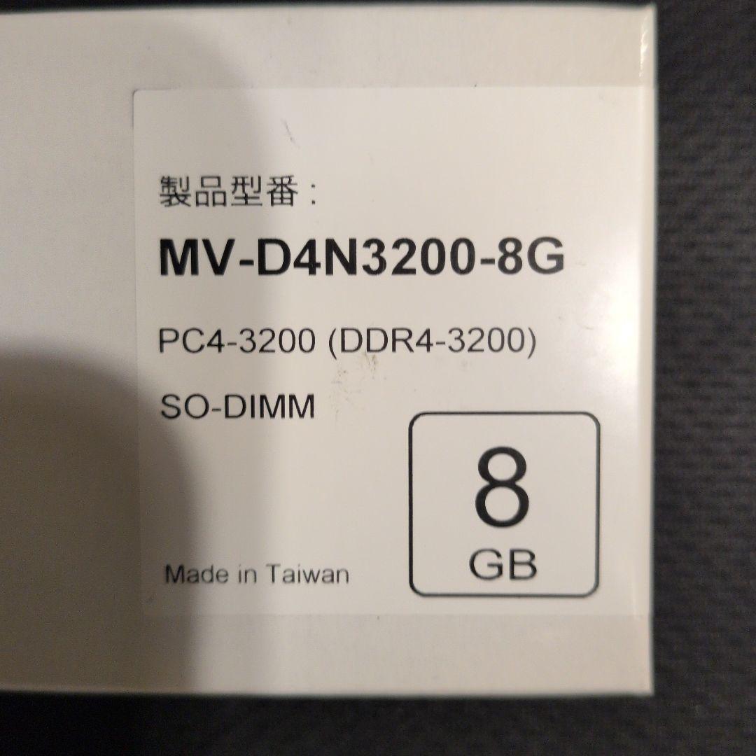 BUFFALO MV-D4N3200-8G 8GB メモリ